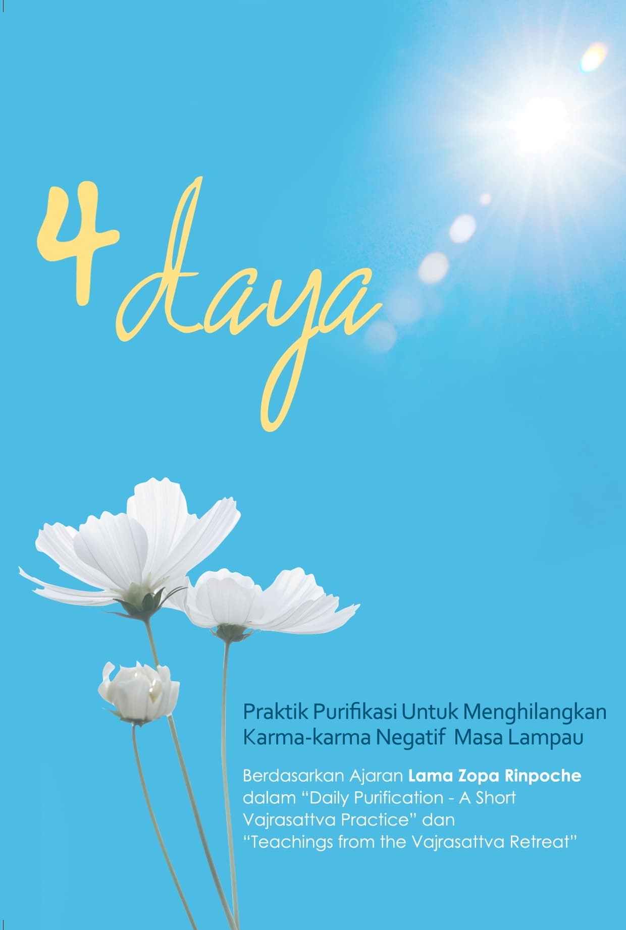 Empat Daya - Praktik Purifikasi untuk Menghilangkan Karma-karma Negatif Masa Lampau