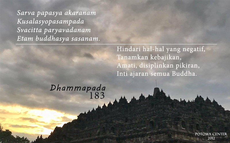 Dhammapada 183
