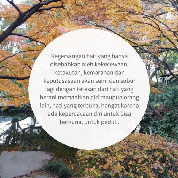 Kegersangan Hati Berguna Peduli Re