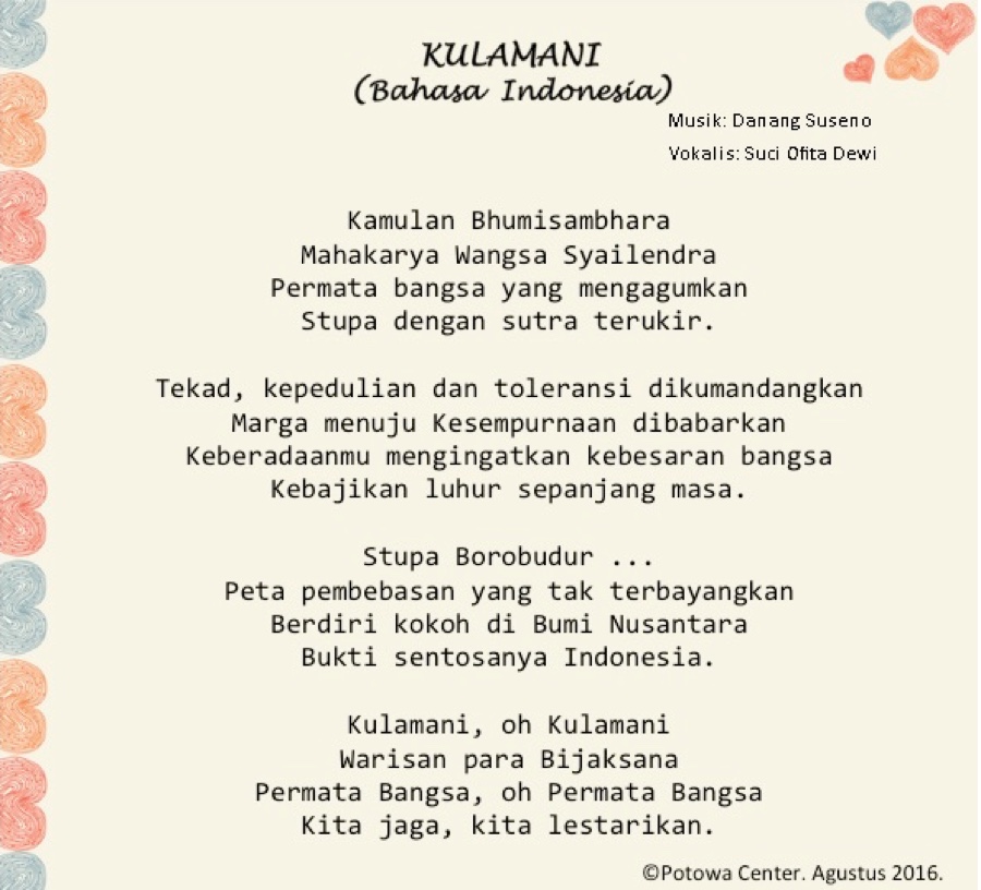 Kulamani Indonesia Lirik