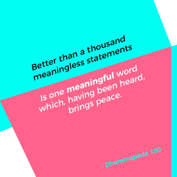 One Meaningful Word