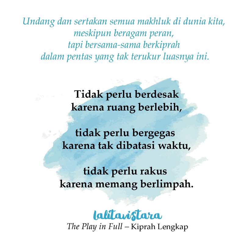 Tak Perlu Berdesak