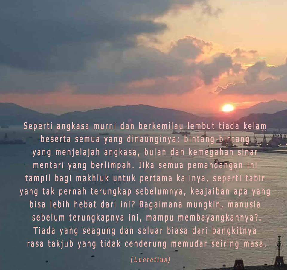 Takjub Indo Lucretius